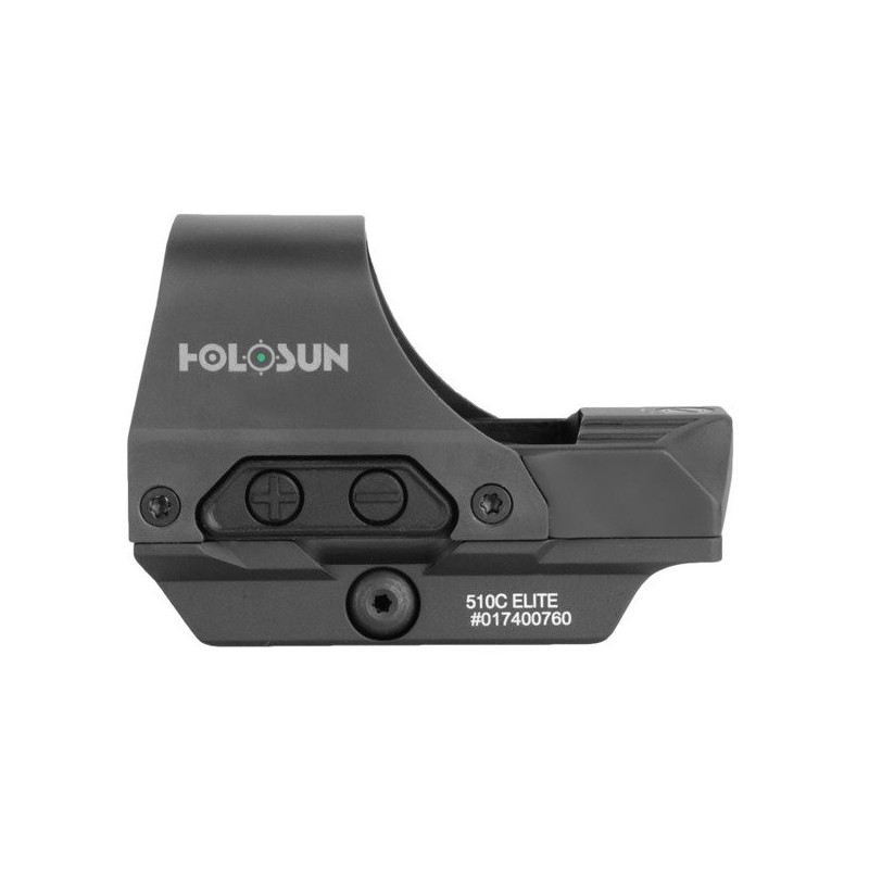 Holosun - Kolimator Open Reflex HE510C-GR Elite Multi Reticle Green Dot - Solar Panel