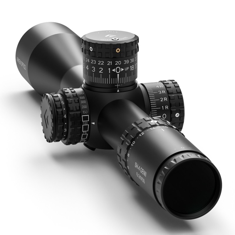Luneta celownicza ARKEN SH4 6-24X50 GEN2 FFP MOA VPR Illuminated Reticle with Zero Stop – Tubus 34mm