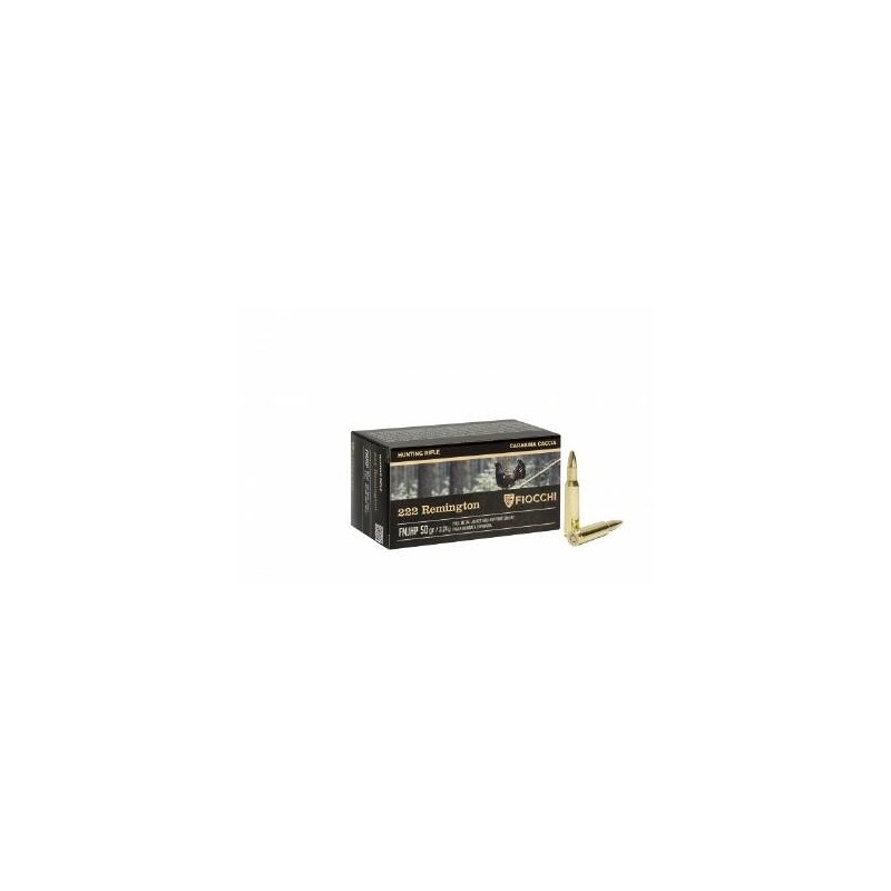 Amunicja Fiocchi .222 Rem. FMJHP 3,24g
