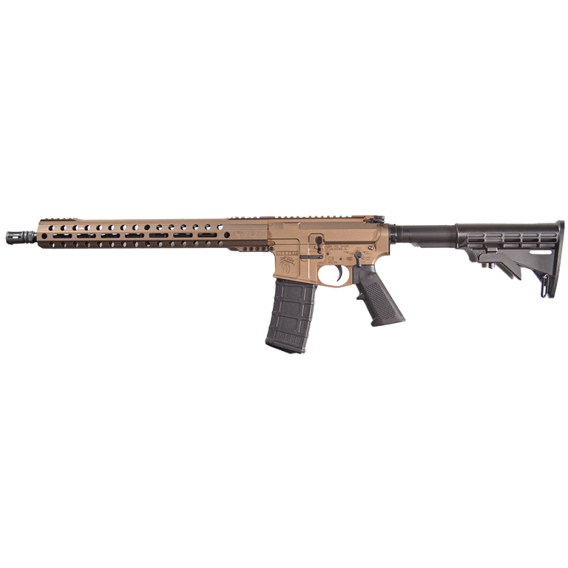 Karabinek samopowtarzalny LFA LF556 Battle Rifle 16 Burnt Bronze - kal. 223Rem/5,56x45Nato