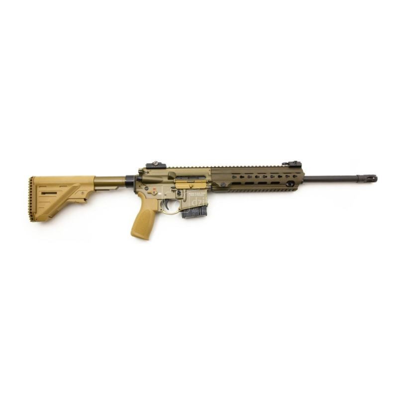 Karabinek samopowtarzalny Heckler & Koch MR223 A3 14,5'' lufa kal. 223Rem - Green Brown