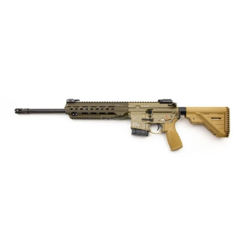 Karabinek samopowtarzalny Heckler & Koch MR223 A3 14,5'' lufa kal. 223Rem - Green Brown