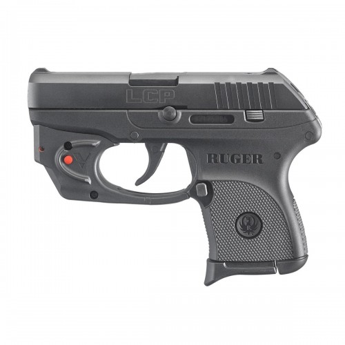 Pistolet Ruger LCP z laserowym wskaźnikiem Viridian mod. 03752 - kal. 9x17/.380Auto/9Brow.