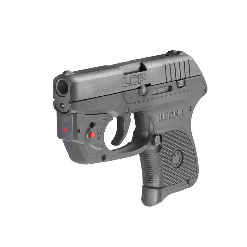 Pistolet Ruger LCP z laserowym wskaźnikiem Viridian mod. 03752 - kal. 9x17/.380Auto/9Brow.
