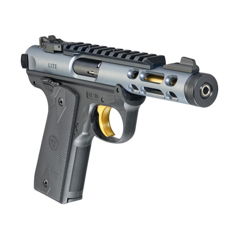 Pistolet Ruger Mark IV 22/45 Lite Gray/Gold mod. 43934 - kal. 22LR