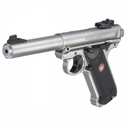 Pistolet Ruger Mark IV Target Stainless lufa 5,5&#039;&#039; mod. 40103 - kal. 22LR