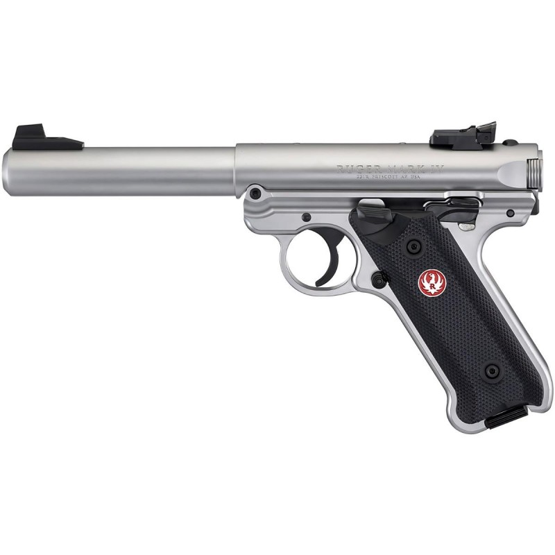 Pistolet Ruger Mark IV Target Stainless lufa 5,5'' mod. 40103 - kal. 22LR