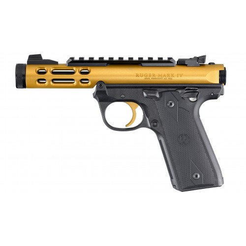 Pistolet Ruger Mark IV 22/45 Lite Gold/Gold mod. 43926 - kal. 22LR
