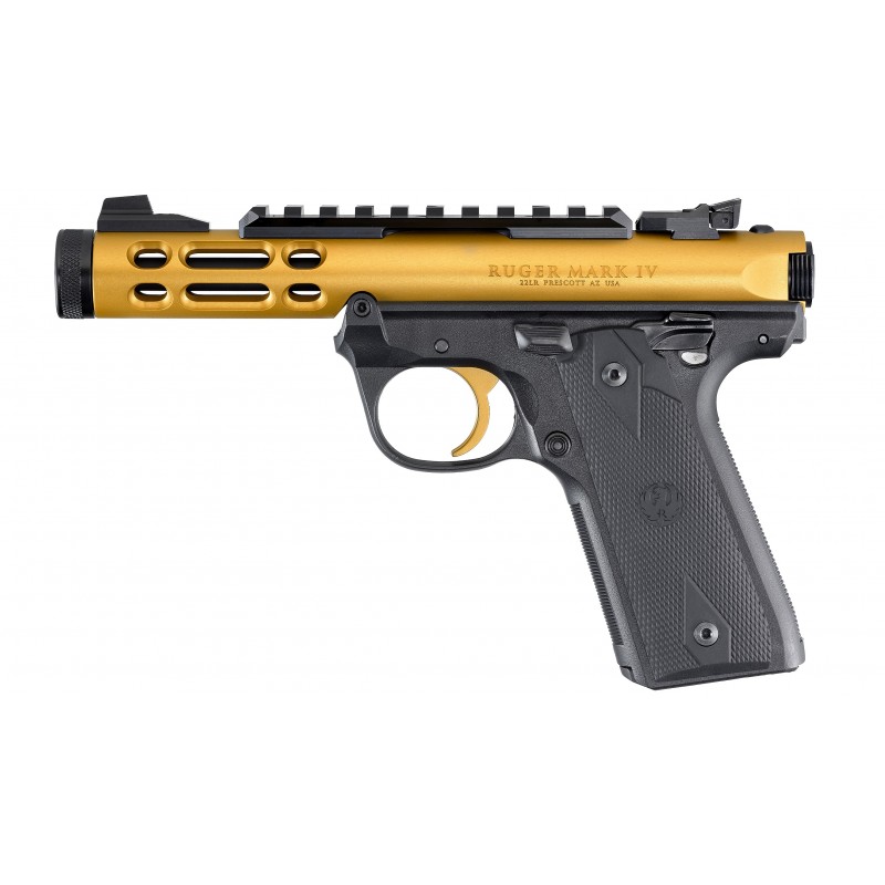Pistolet Ruger Mark IV 22/45 Lite Gold/Gold mod. 43926 - kal. 22LR
