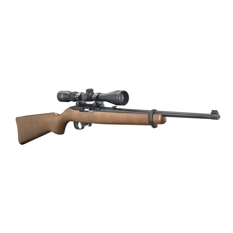 Karabinek samopowtarzalny Ruger 10/22 Carabine w drewnianej osadzie mod. 31159 - kal. 22LR z lunetą Viridian