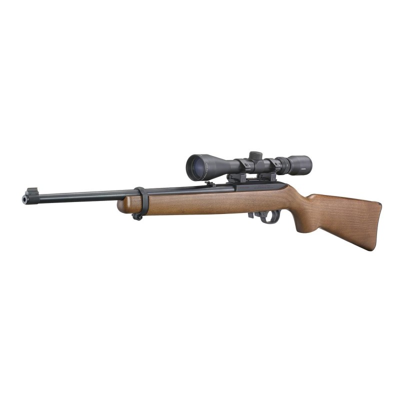 Karabinek samopowtarzalny Ruger 10/22 Carabine w drewnianej osadzie mod. 31159 - kal. 22LR z lunetą Viridian