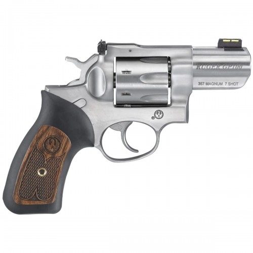 Rewolwer Ruger GP100 mod. 01774 Stainless 2,5&#039;&#039;- kal. 357Mag/.38 Spec.